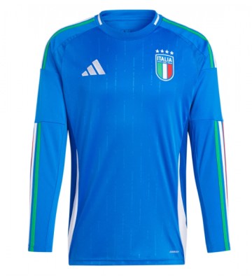Italien Replika Hjemmebanetrøje EM 2024 Langærmet